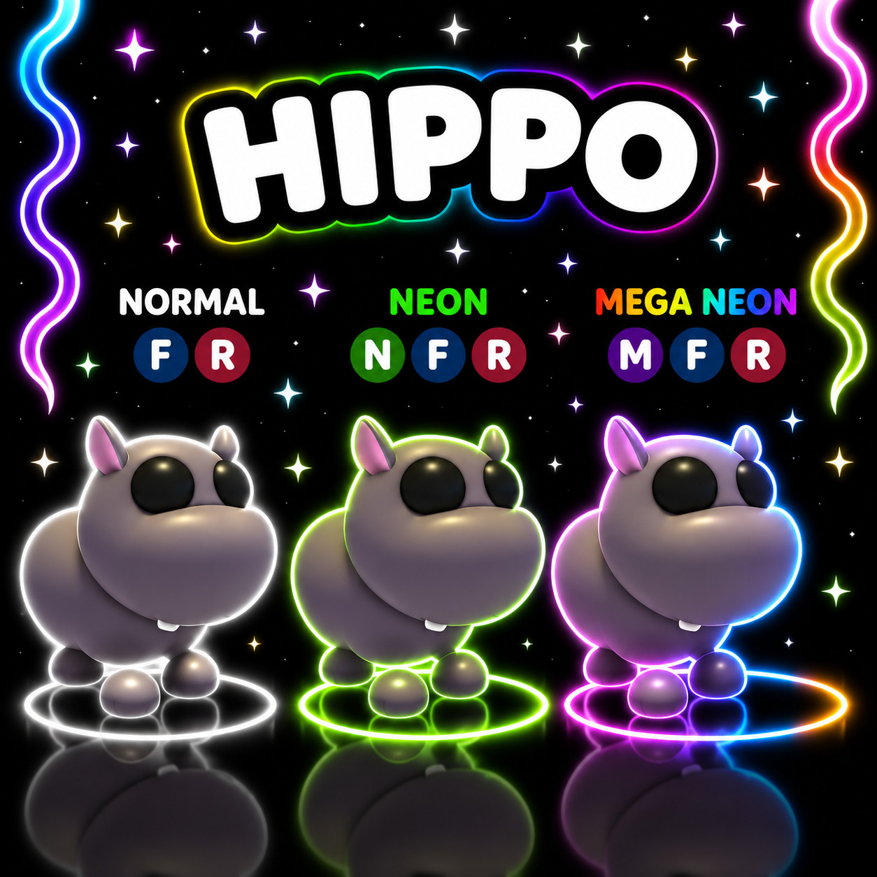 Hippo ✨US Seller Adopt From Me Today✨