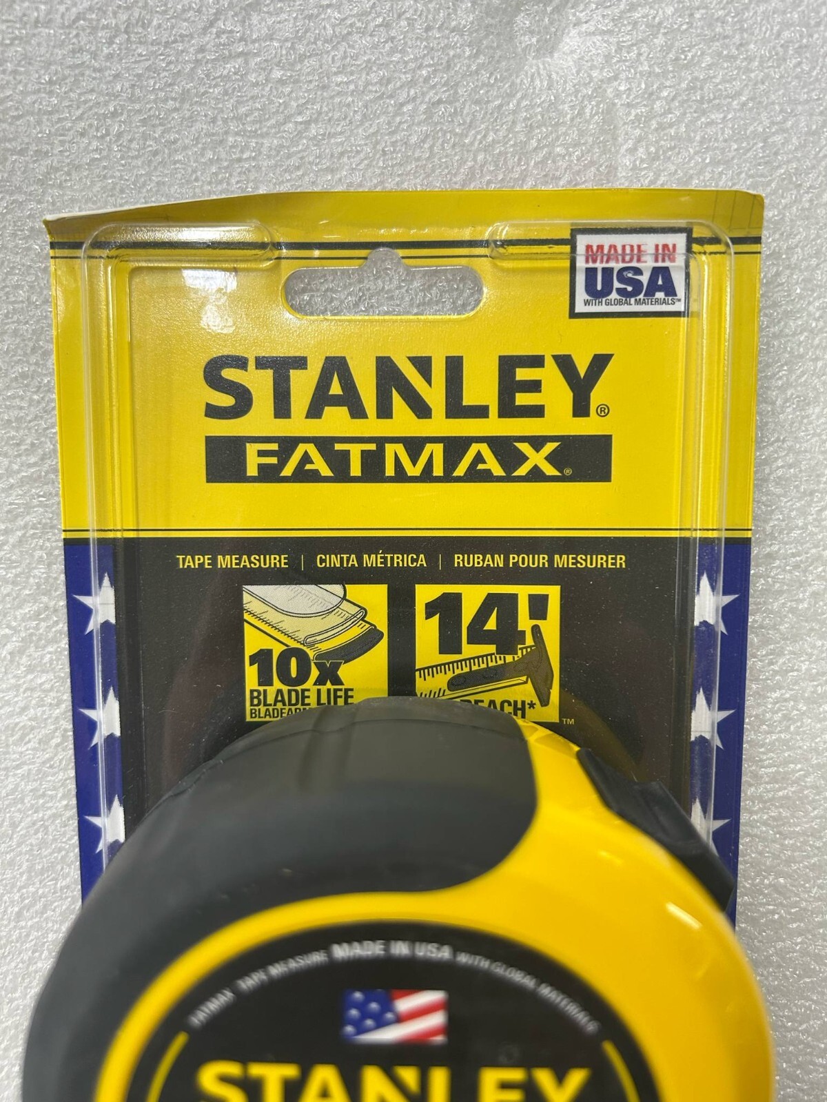 Lot of 8 - 40' Stanley Fatmax Tape Measure # 33-740