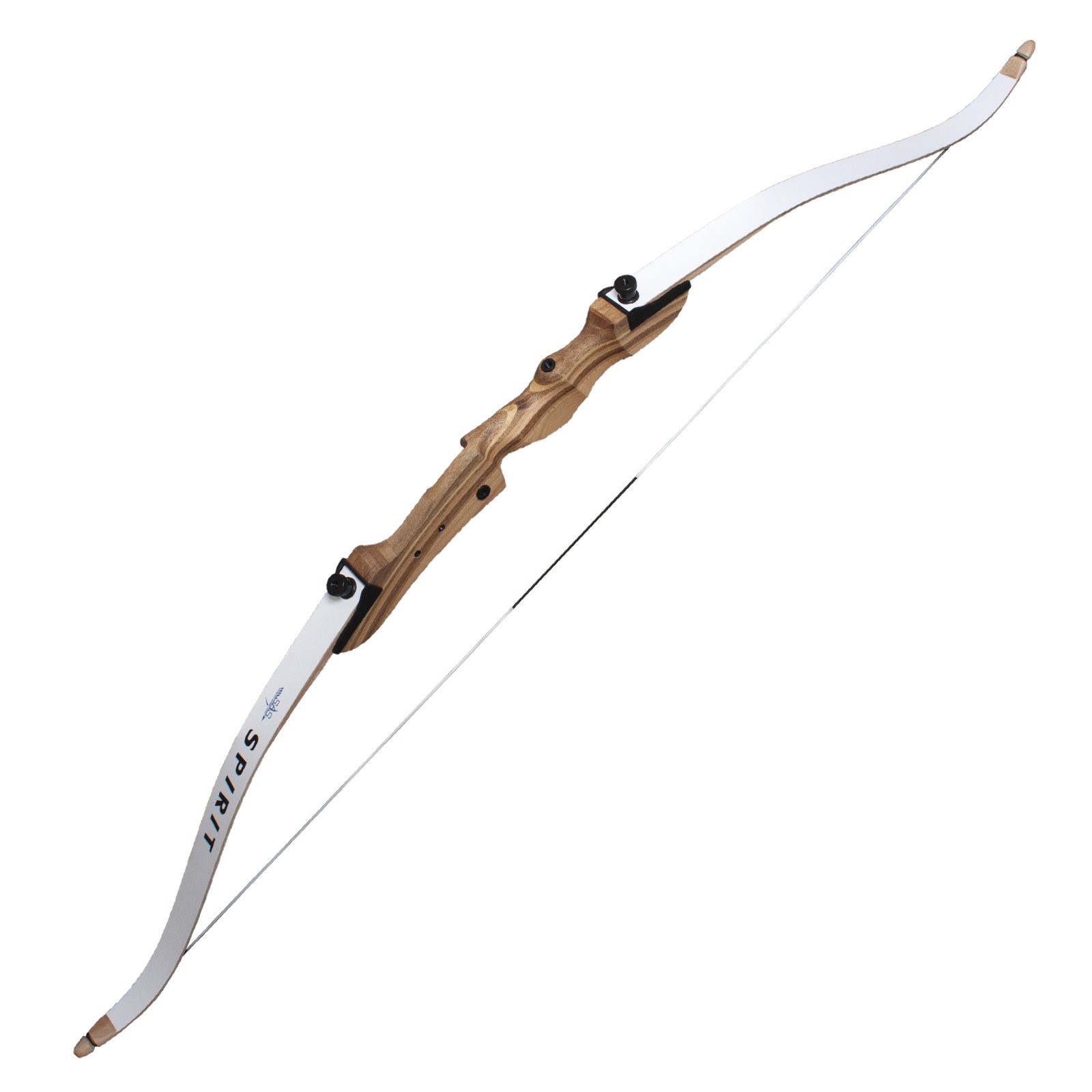 SAS Spirit 62" Youth Take Down Recurve Bow Wooden Maple 22lbs Left Hand - Used
