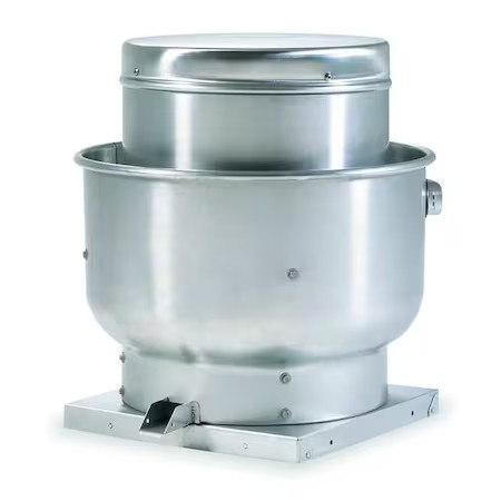 Dayton 56Jn95 Sq Alu 34"L, 34"W Roof/Wall Exhst Fan