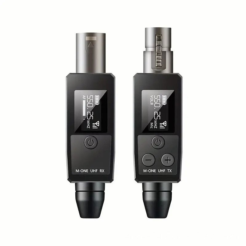 M-ONE UHF Microphone Wireless Microphone Transmitter and Receiver XLR US SHIP
