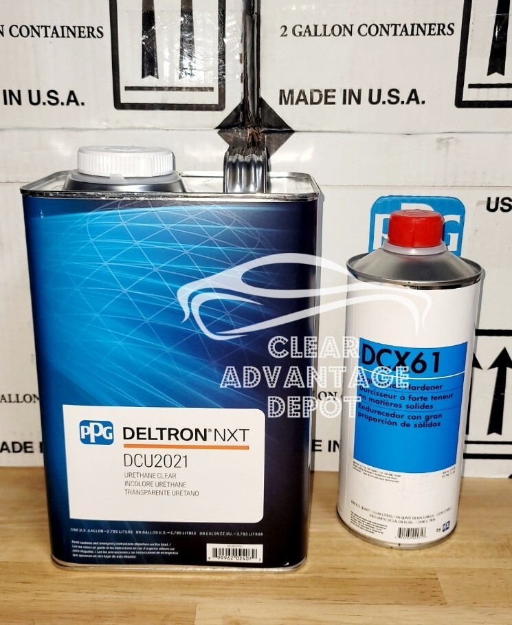 USA  PPG DELTRON DCU2021 1GA/ 1 Qt DCX61 *FREE SHIPPING , Made in USA!