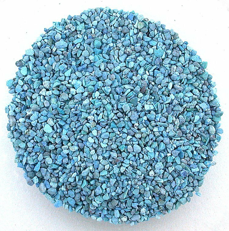 1/8 Pound Sonoran Blue Green Turquoise Inlay Chip 2mm And Less Craft Woodworking