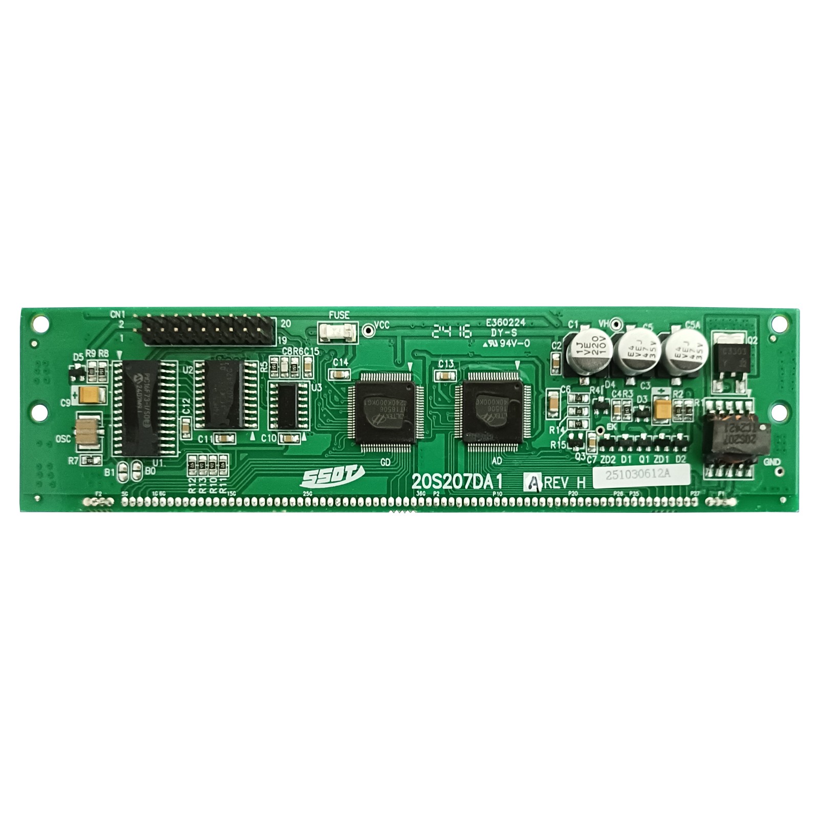 20S207DA1 LCD Display Screen Control Board for SSOT VFD New