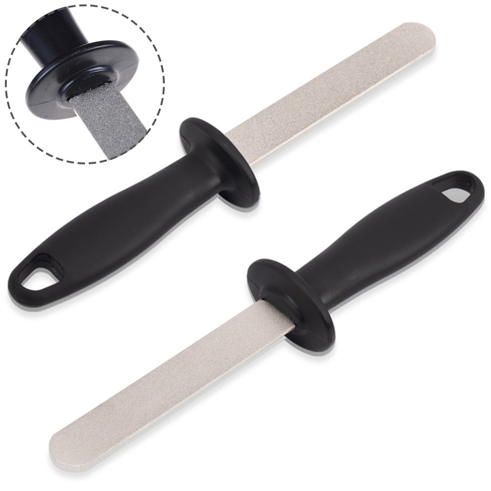 Doubled-Sided?Diamond-Files Sharpener Sharpening Stone Tool Abrasive Tools 400#