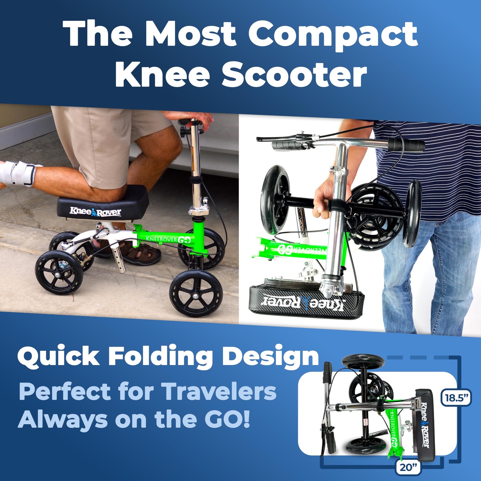 KneeRover® GO Knee Walker - Refurbished
