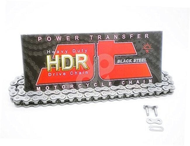 JT Chain JTC428HDR134SL (428 Series) 134 Link Heavy 134-Link Chain Black Steel