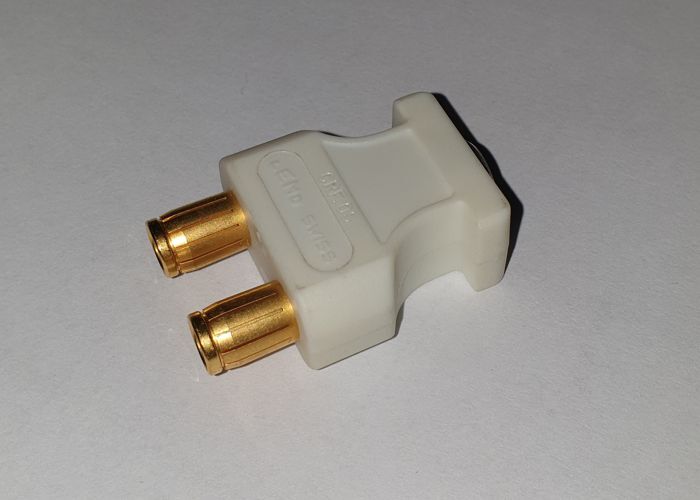 Lemo Bridge Connector CRF.0S with Tap White