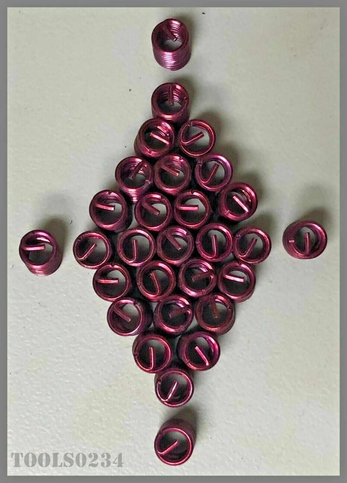 8-32 X .0328" 209-C08-0328 Locking Thread Repair Inserts LOT OF 29 MS Insert Co