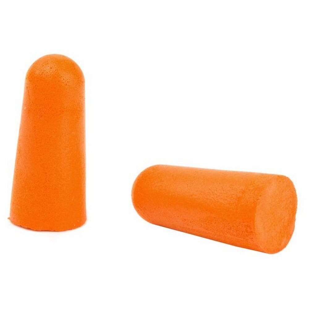 Walker's Game Orange Ergonomic Foam Ear Plugs w/Case (7 Pairs) - GWP-PLGCAN-OR