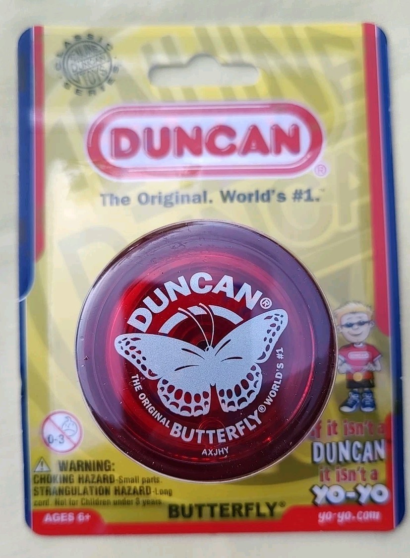 Duncan 3124BU-DE Red Butterfly Yo-Yo - New