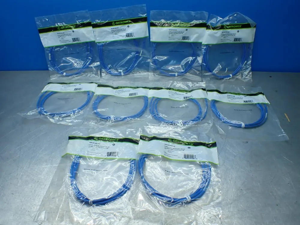 ORTRONICS 10 CAT6 MOUDLE PATCH CORDS. OR-MC605-06