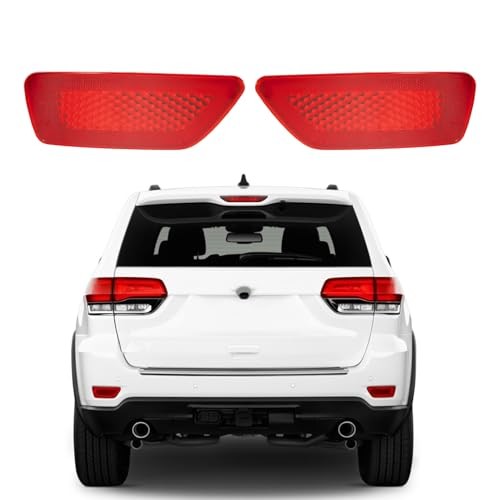 2 PCS Rear Bumper Reflectors Compatible with Grand Cherokee 2011-2021,Compass