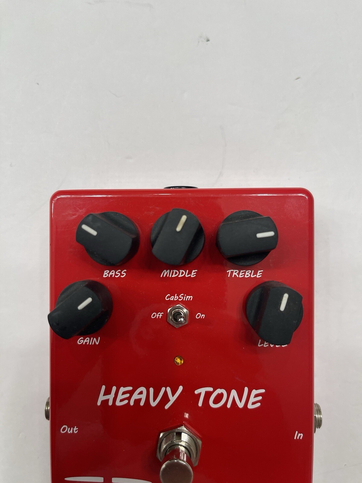 Heptode Heavy Tone Dynamic High Gain Preamp Overdrive Rare Guitar Effect Pedal