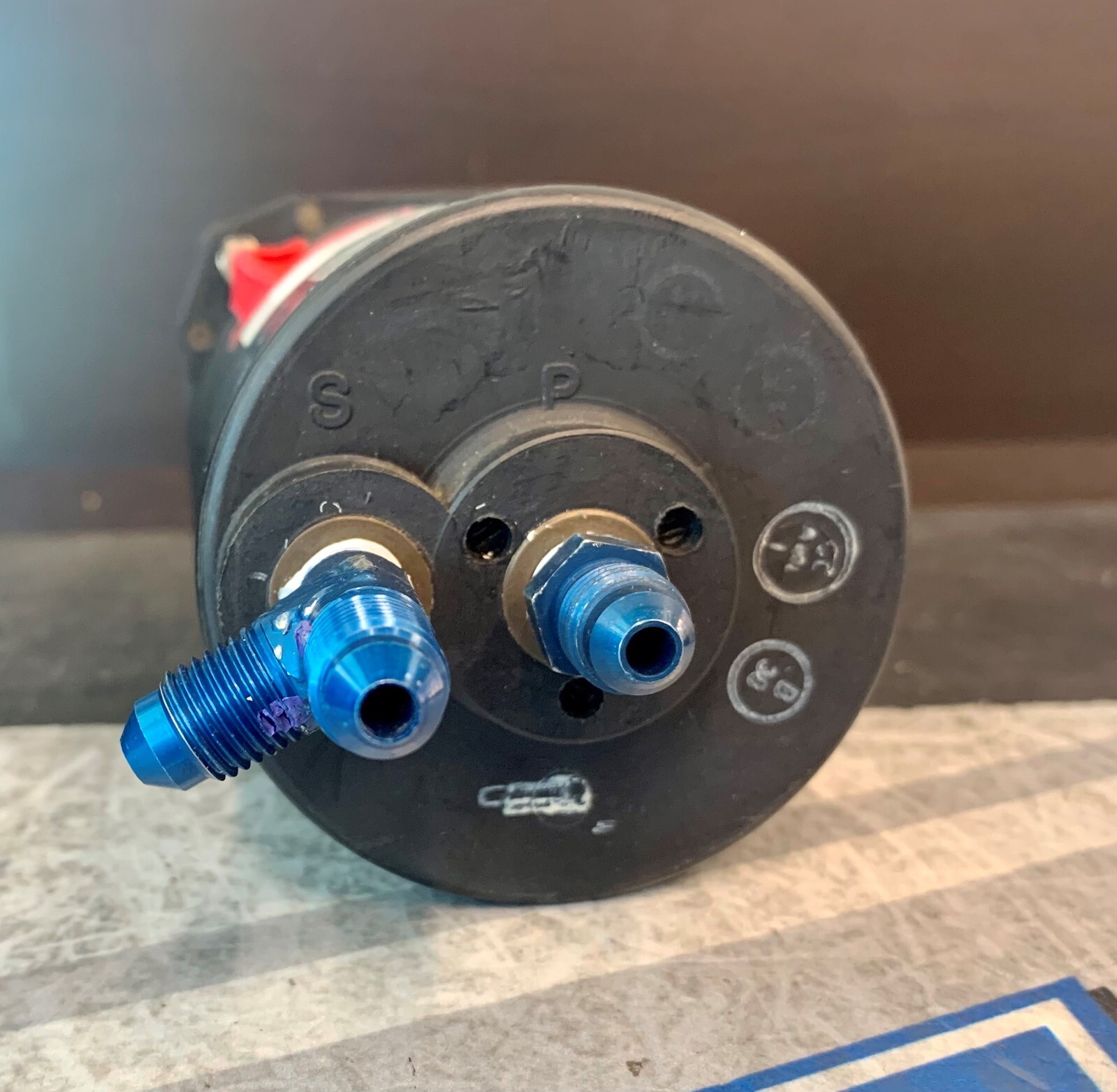 Airspeed Indicator 20140-01210 101-384074-7 Removed Working