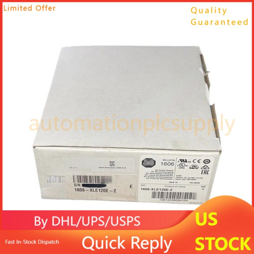 1606-XLE120E-2 AB Power Supply 24-28VDC 120W New 1606XLE120E2 US Free Tax