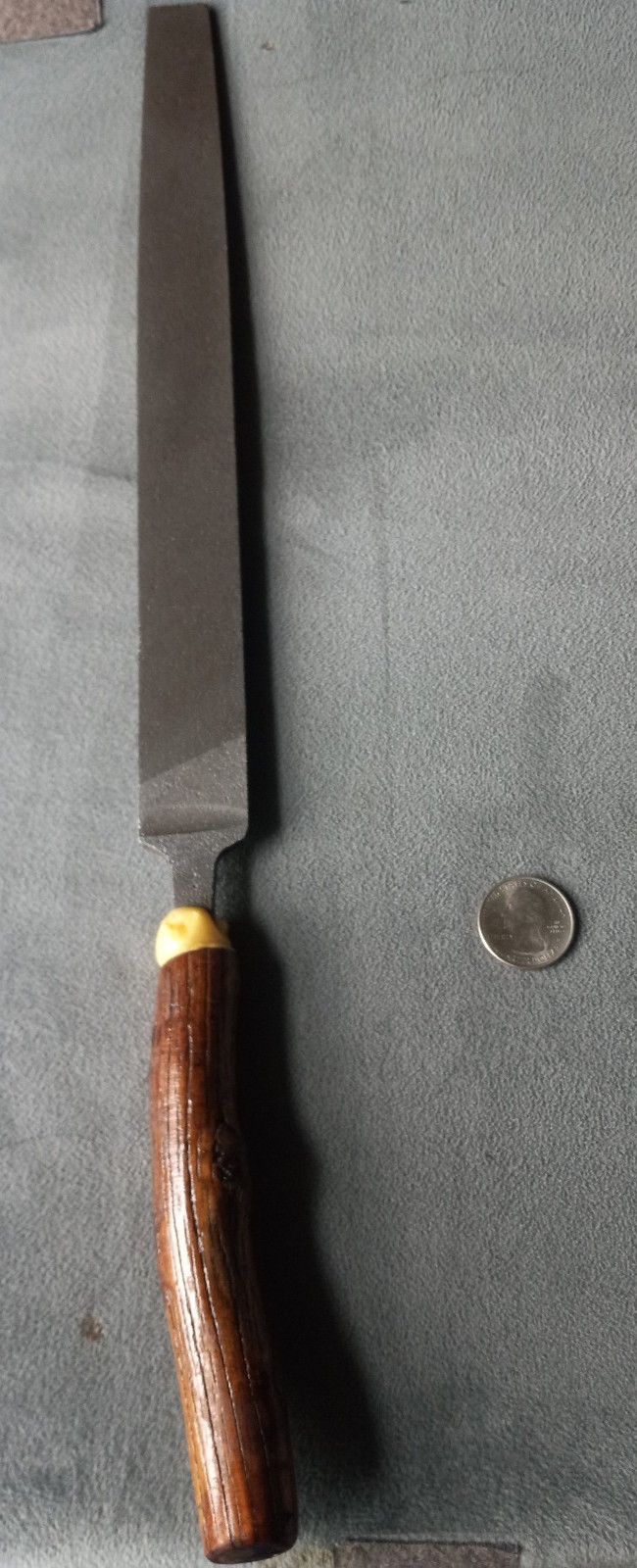 Horse rasp - custom hand made wood handle.