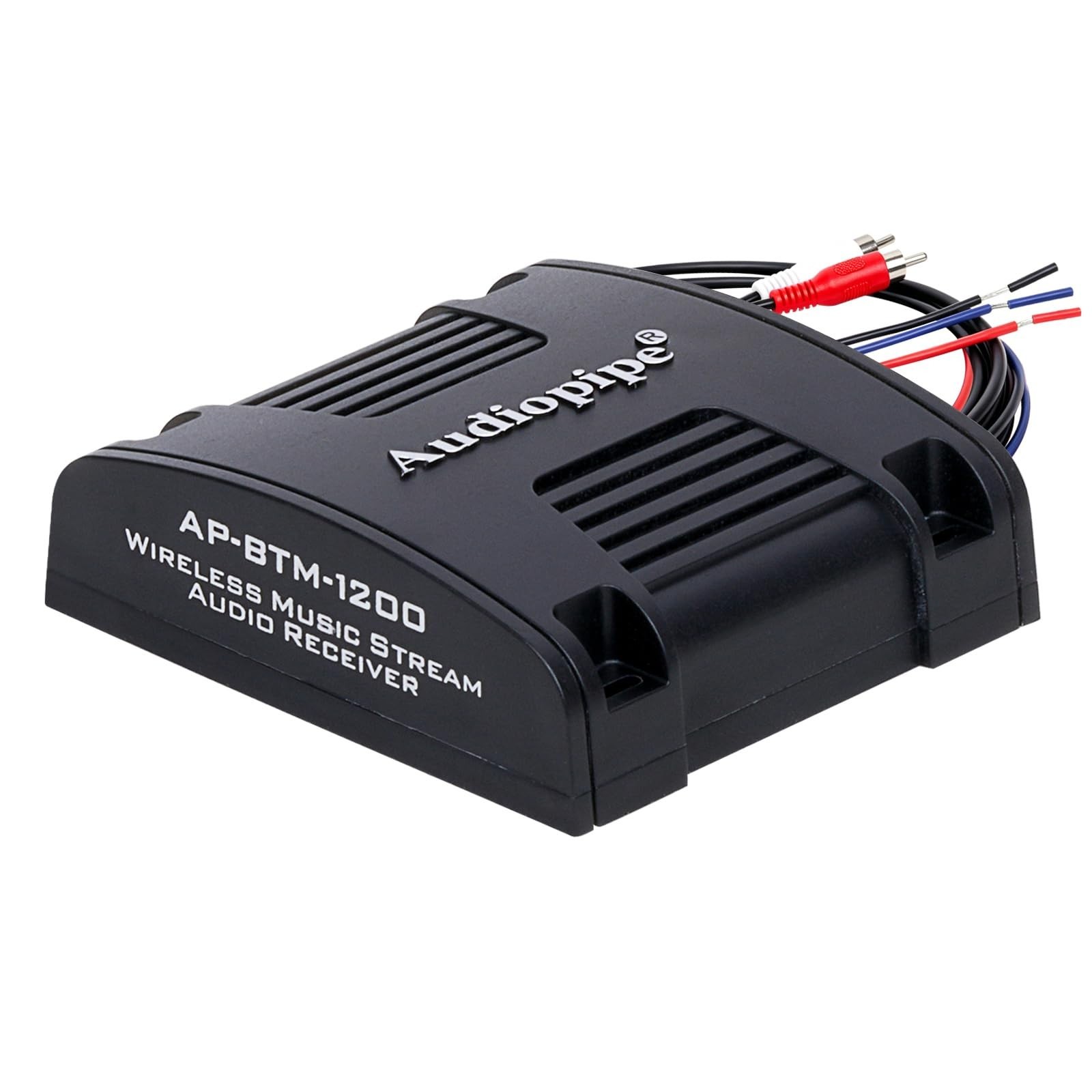 Wireless Marine Audio Receiver, Bluetooth 5.0 Adapter, RCA Outputs for ATV, UTV,