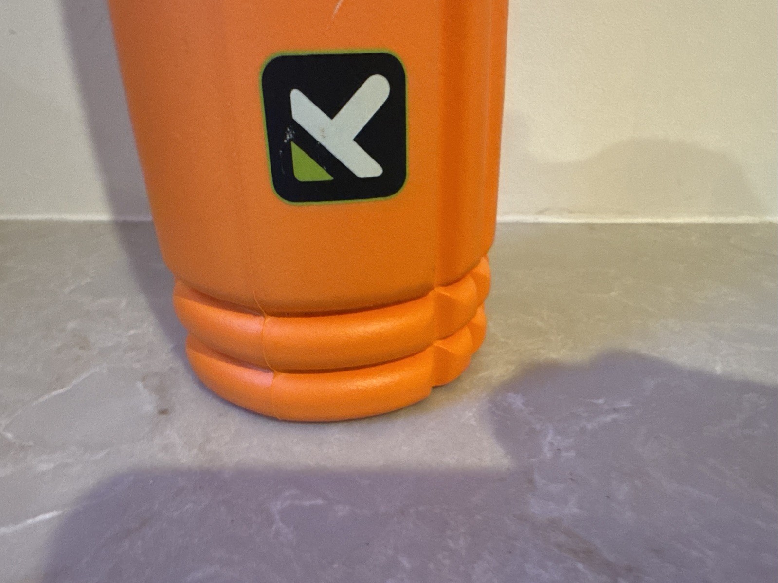 TriggerPoint Orange Grid Vibe Plus Vibrating Massage Foam Roller Roller Only