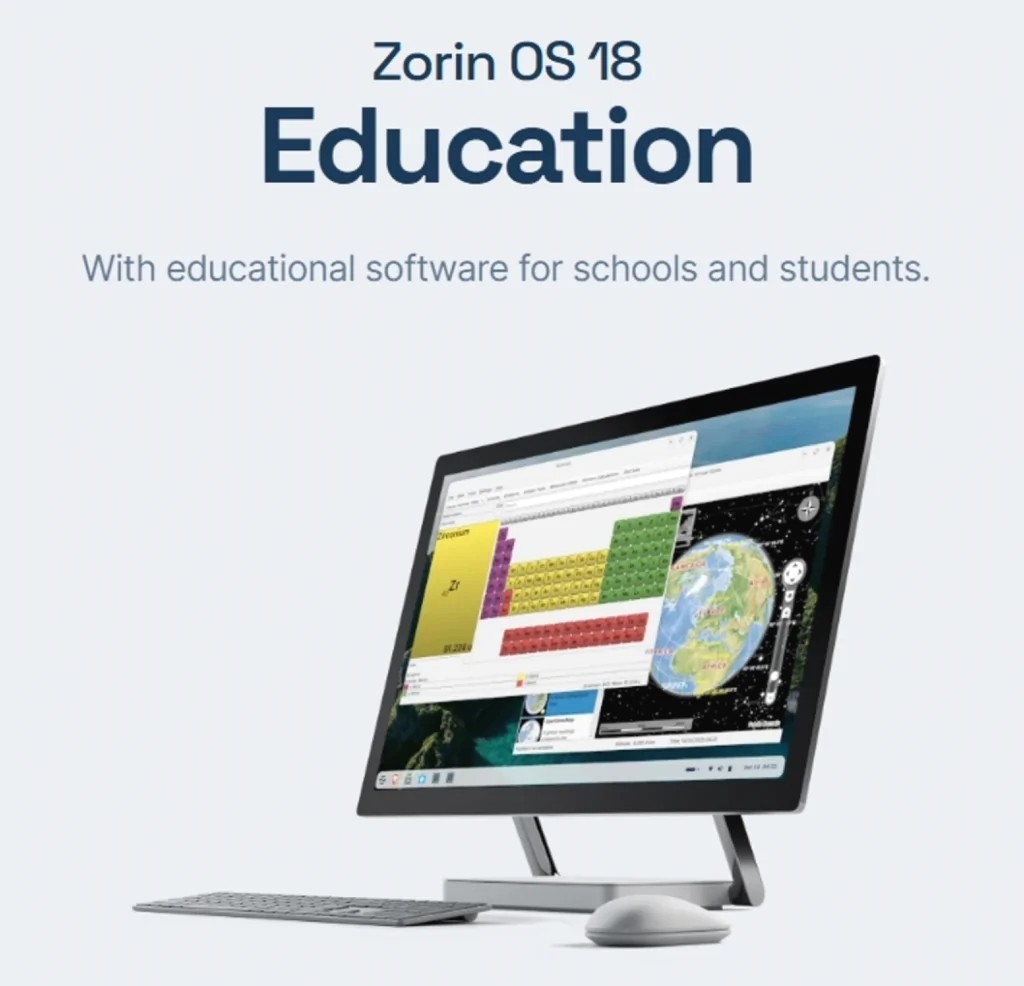 Zorin 18.1 Education