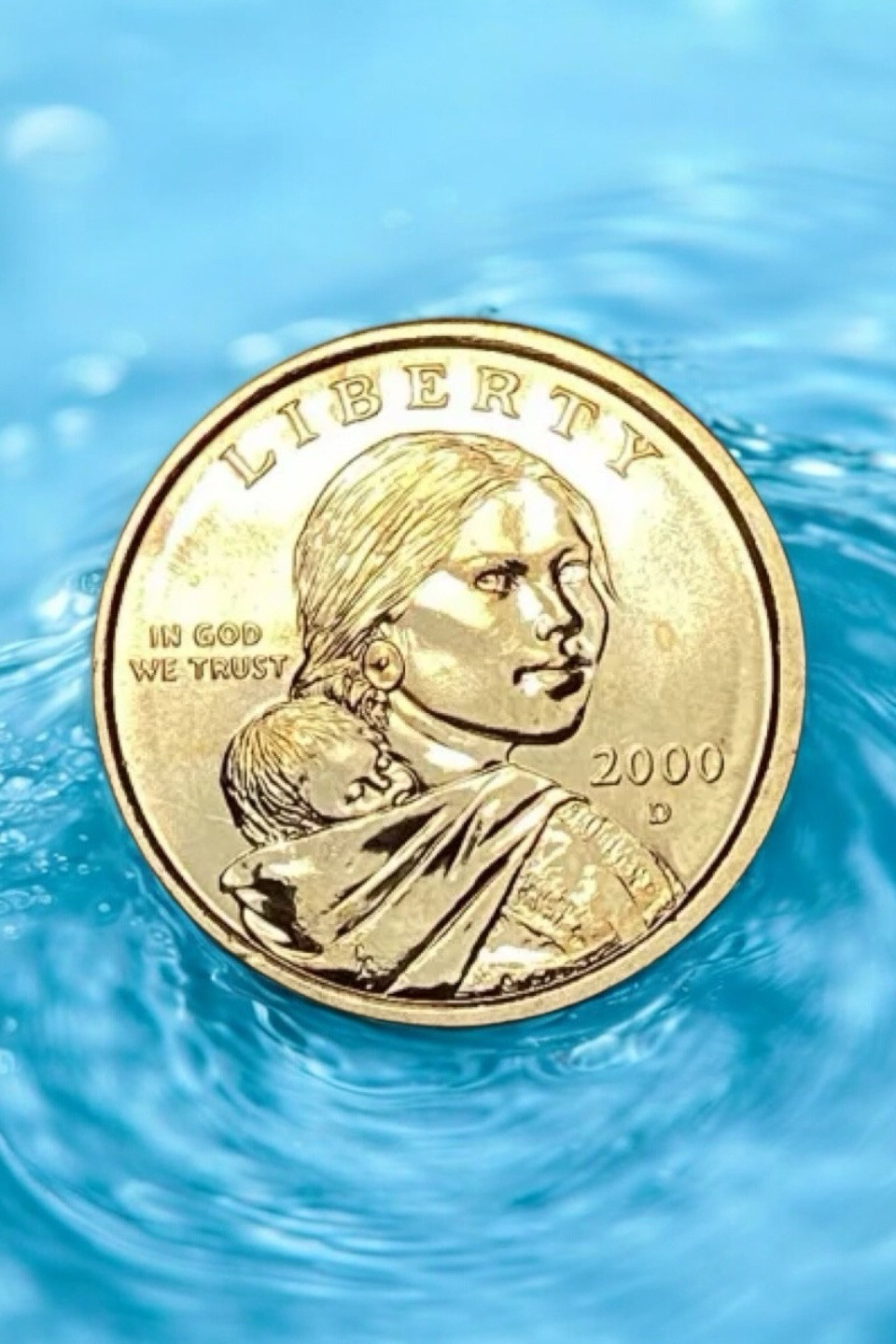 2000-P Sacagawea Dollar Gem Brilliant Uncirculated Proof-Like Mint State