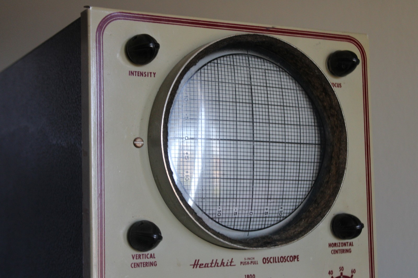 Vintage 1950 Heathkit O-7 Oscilloscope Powers On
