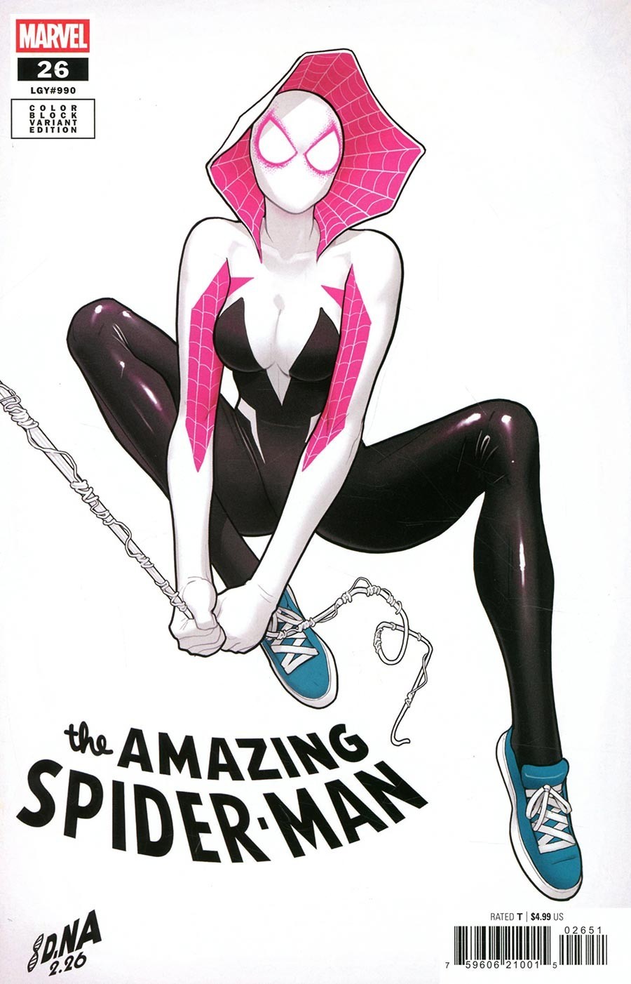 AMAZING SPIDER-MAN #26 DAVID NAKAYAMA VARIANT COVER NM MARVEL COMICS 2026