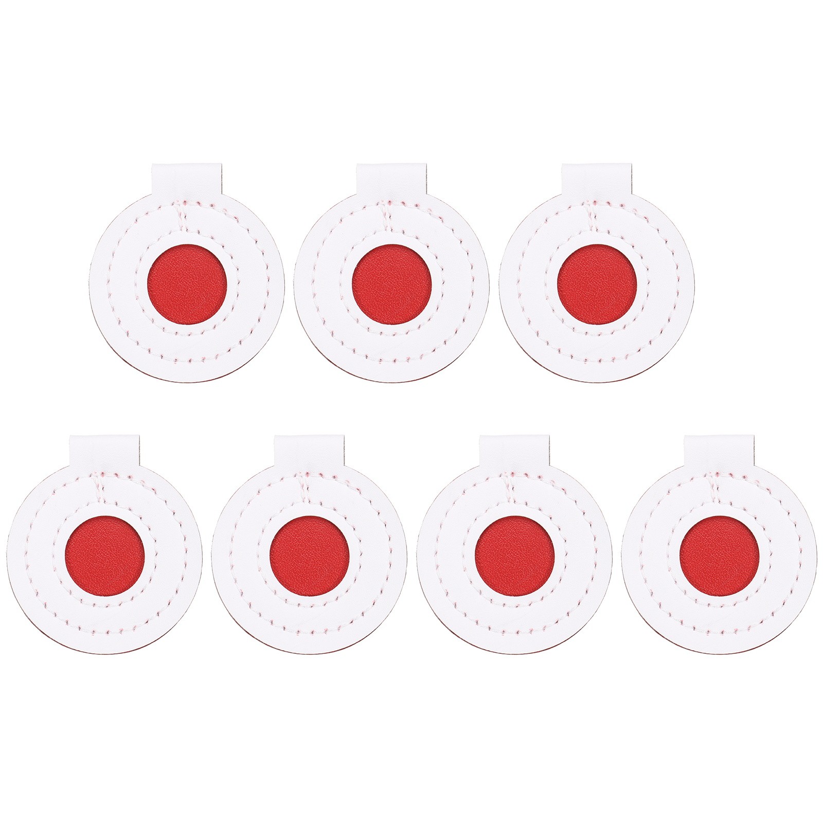 7Pcs Microfiber Bullseye Targets for Shooting Practice 5cm