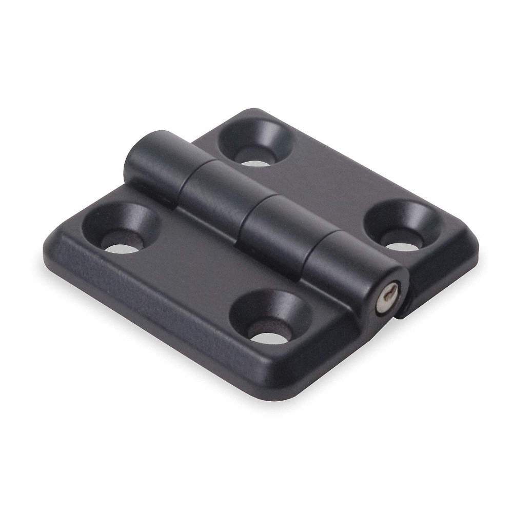 GRAINGER APPROVED 1XLY3 Hinge,Full Surface,Blk,2x2 In 1XLY3
