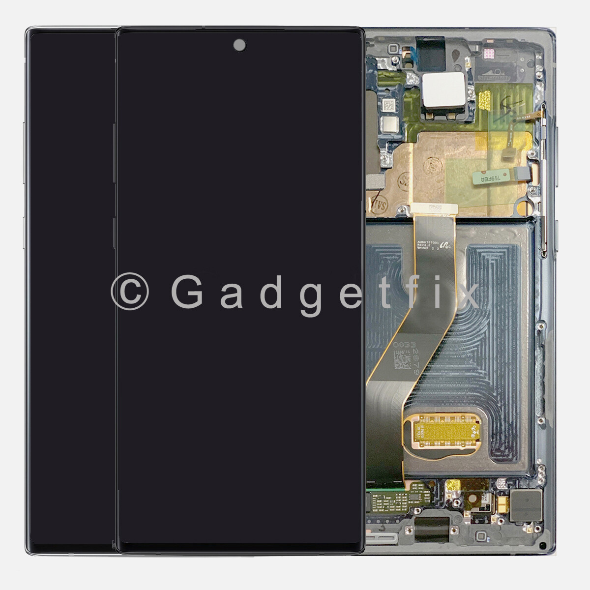 For Samsung Galaxy Note 10 Plus 5G OLED LCD Display Touch Screen Digitizer Frame