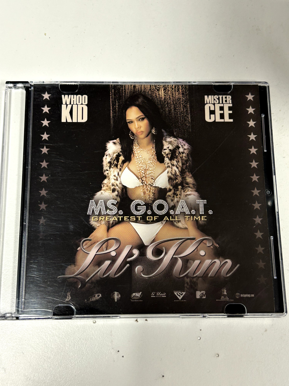 RARE DJ WHOO KID MISTER CEE LIL KIM MS GOAT GREATEST OF ALL TIME MIXTAPE MIX CD