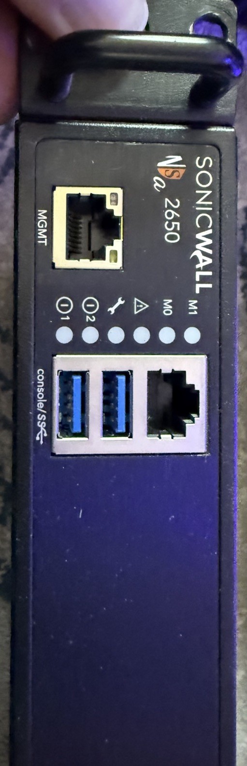 SonicWALL NSA 2650 Network Security/Firewall Appliance (01-SSC-1936)