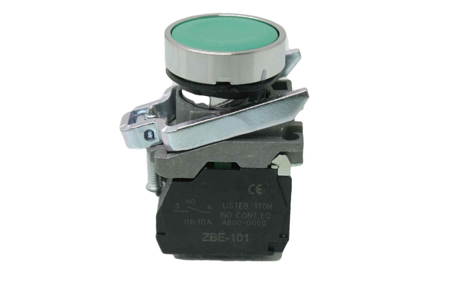 New XB4BA35 22mm Green Non Illuminated Push Button Switch