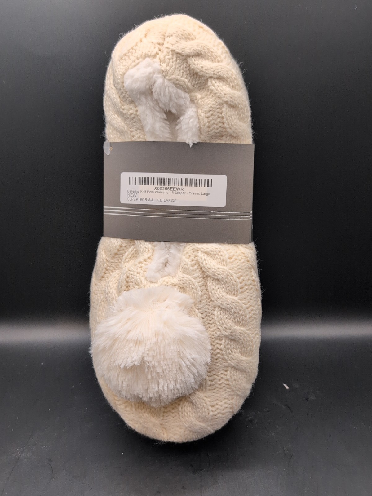 Elanze Designs Cozy Slippers Size 9.5 - 11 Women's Large