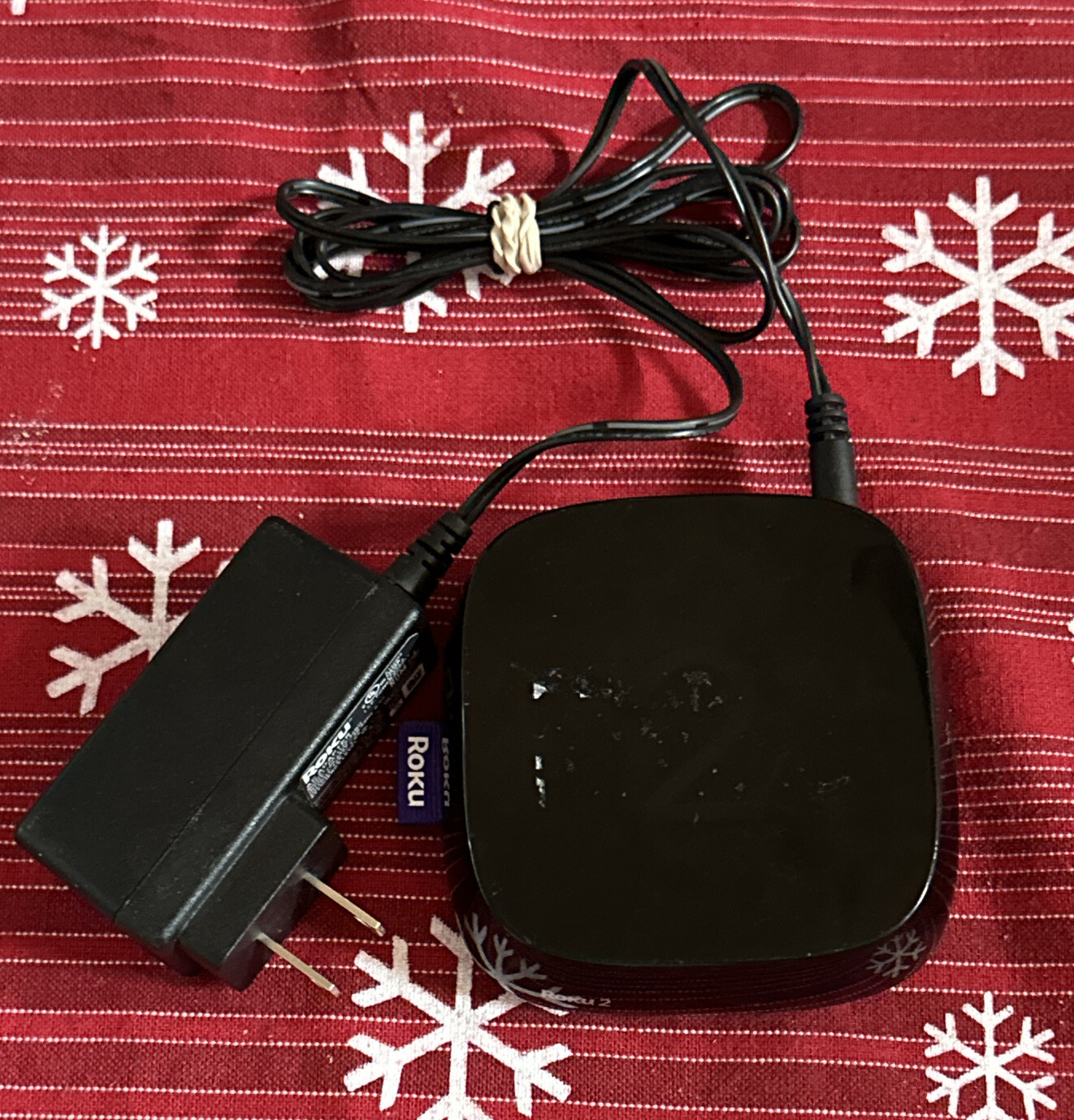 Roku 2 HD Model 4210 X2 Streaming Media Player With  & Power Cord Only! Tested