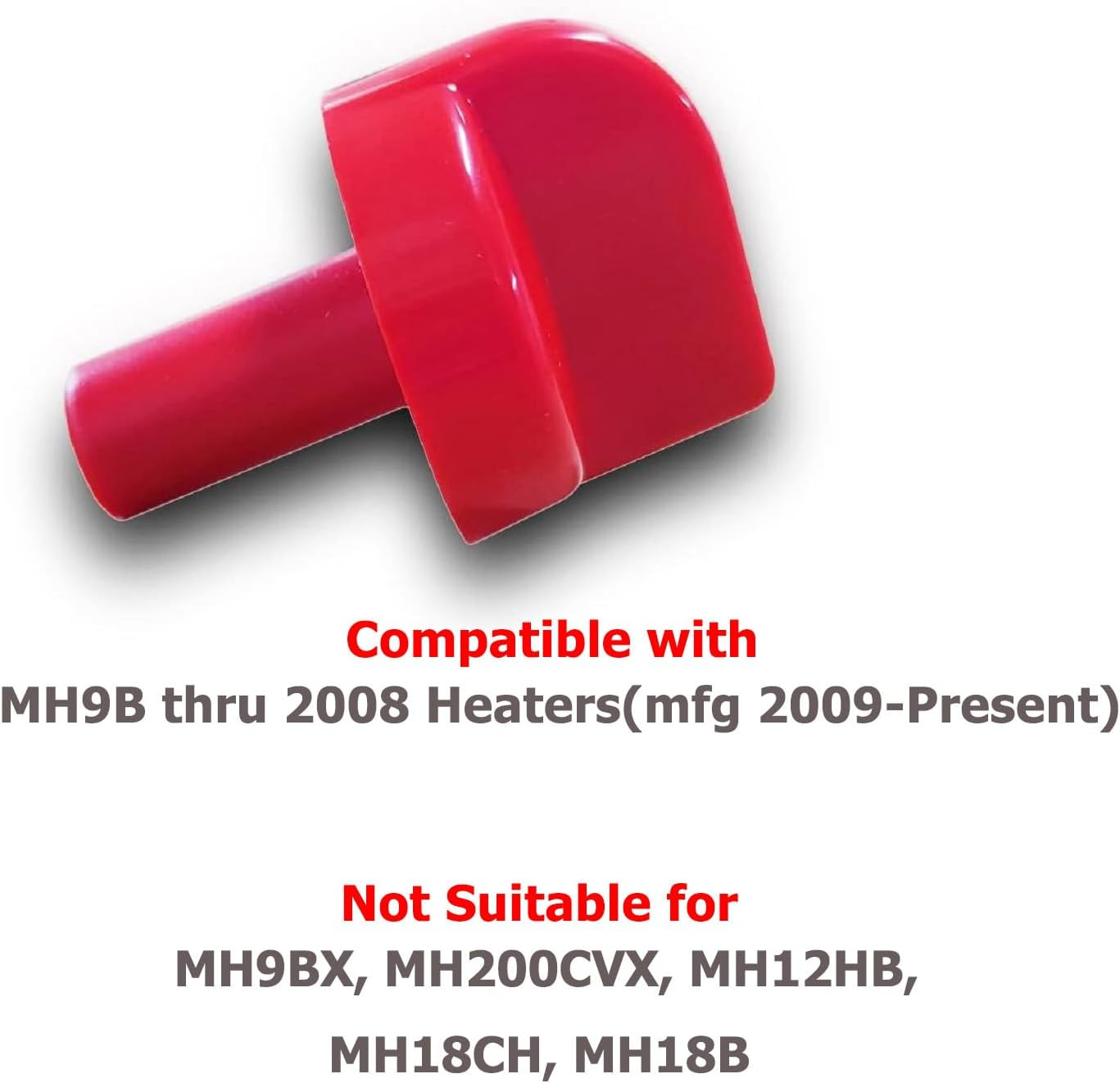 Replacement Control Valve Knob for MH9B Buddy Heaters, 2-Pack