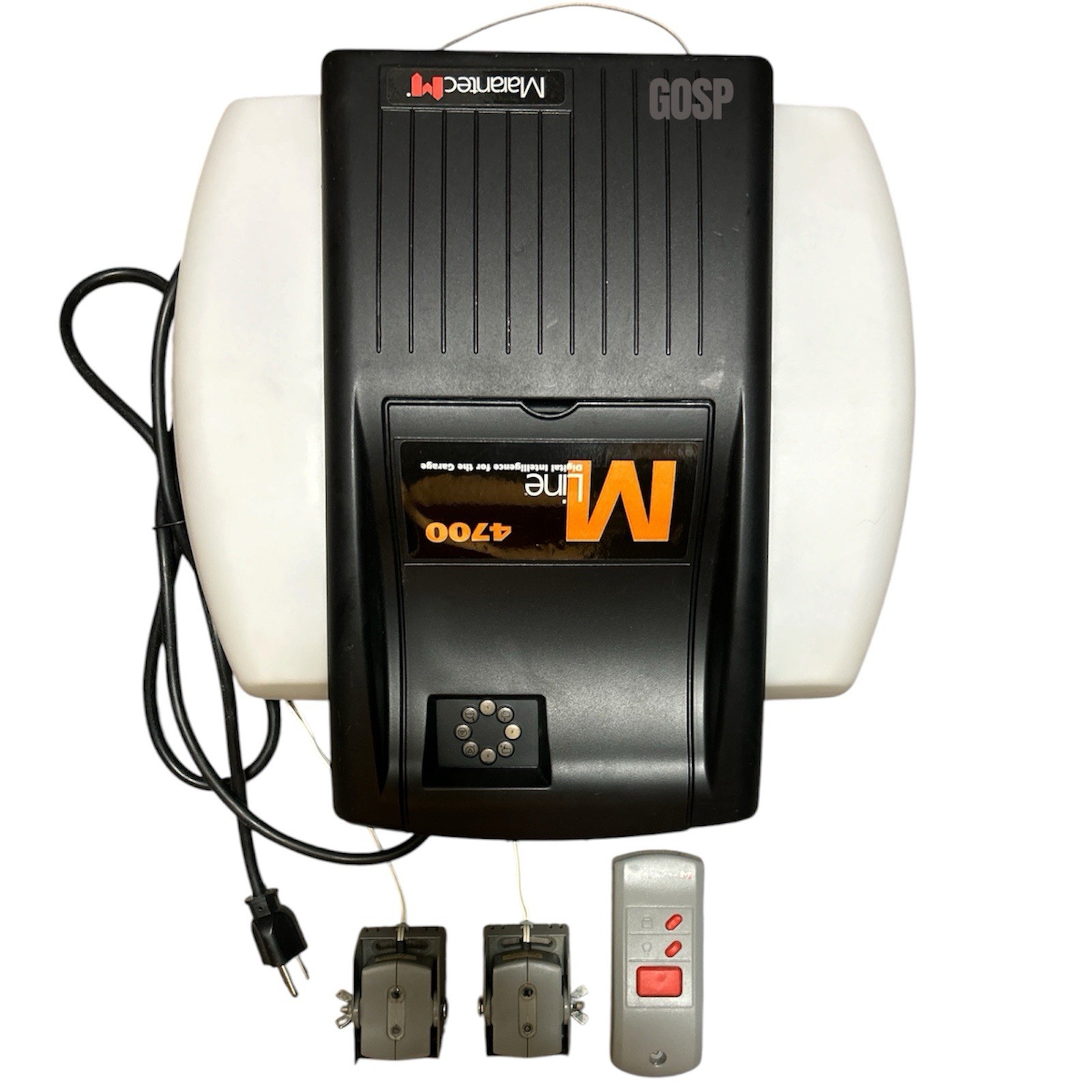 Marantec M4700 Garage Door Opener Motor w/ Photo Eyes & Wall Control Used