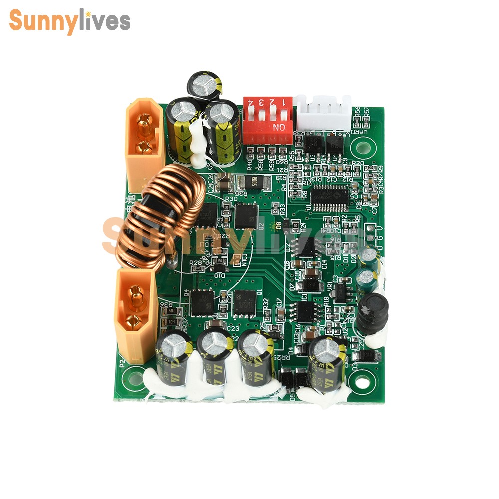 100W MPPT Smart Solar Controller DIP Switch for 12V 24V Energy Storage Systems
