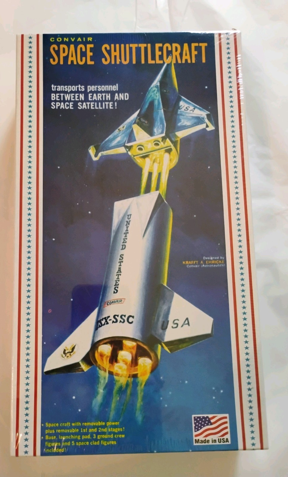 Atlantis 1:150 Convair Space Shuttlecraft Model Kit H1828 New Sealed