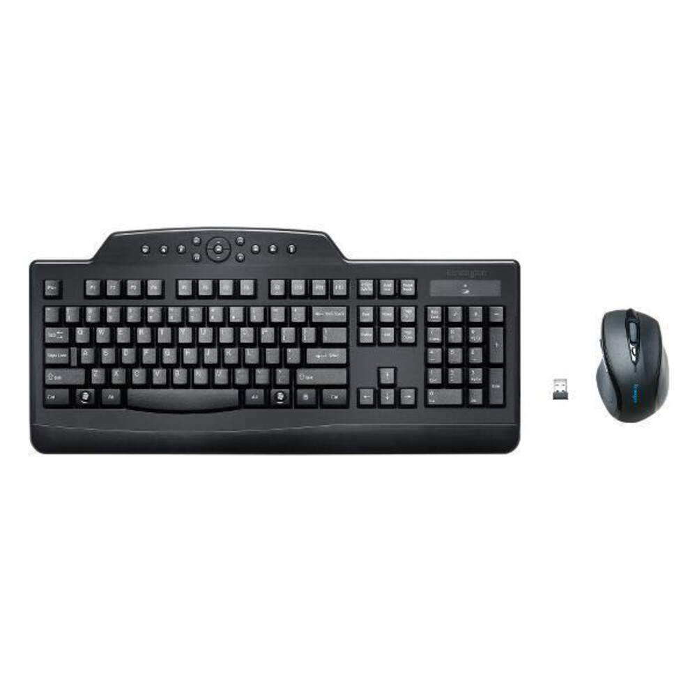 Kensington Pro Fit Wireless Media Desktop Set 2.4GHz/30ft Range