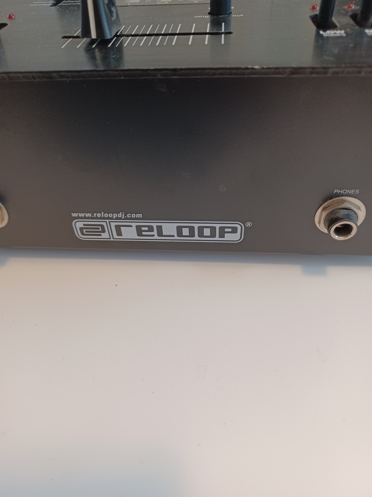 Reloop RMX-20 Black Fire Edition Pro DJ Mixer WORKS