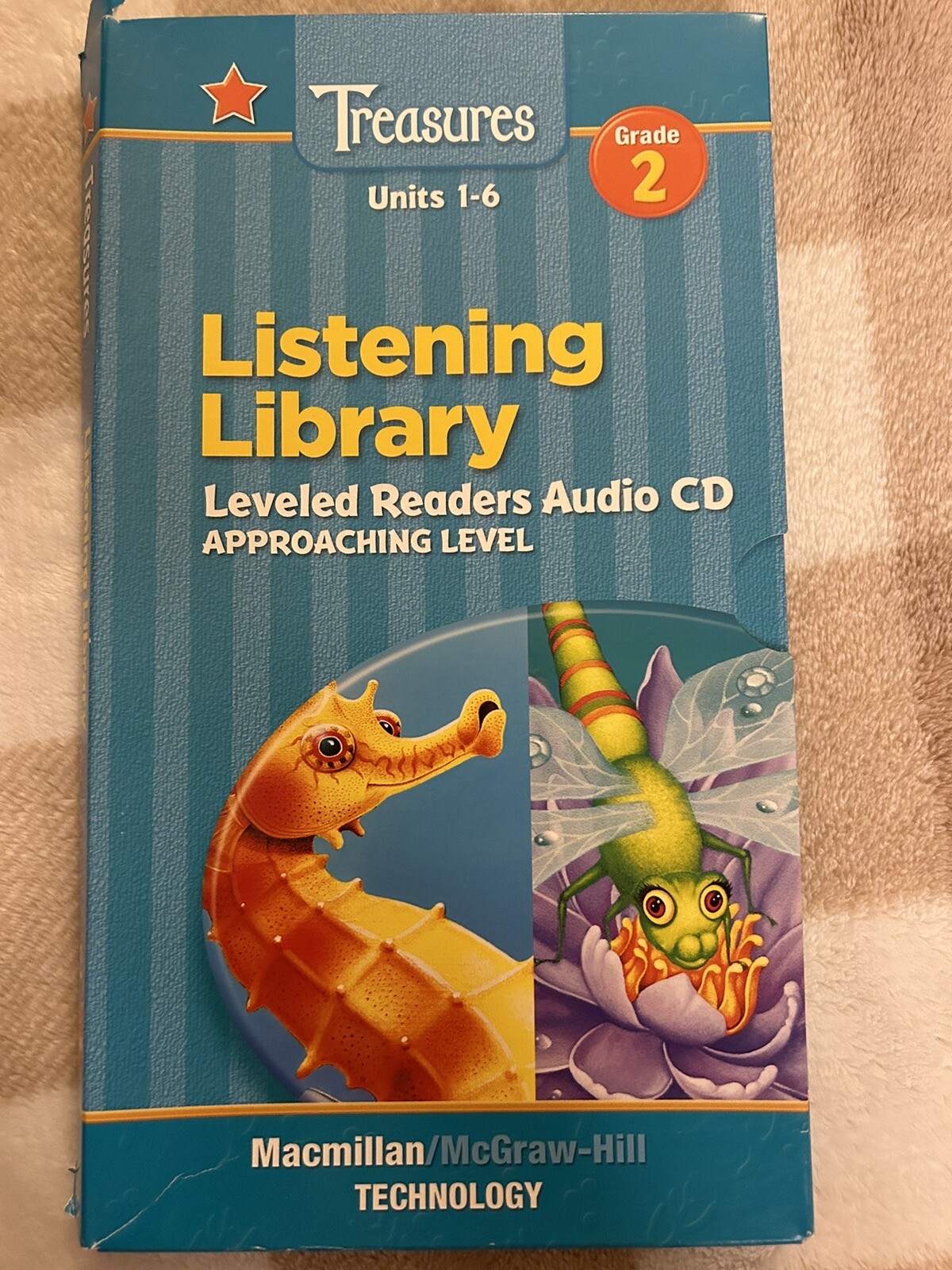Macmillian/McGraw-Hill Treasures Listening Library Grade 2 Leveled Readers CDs