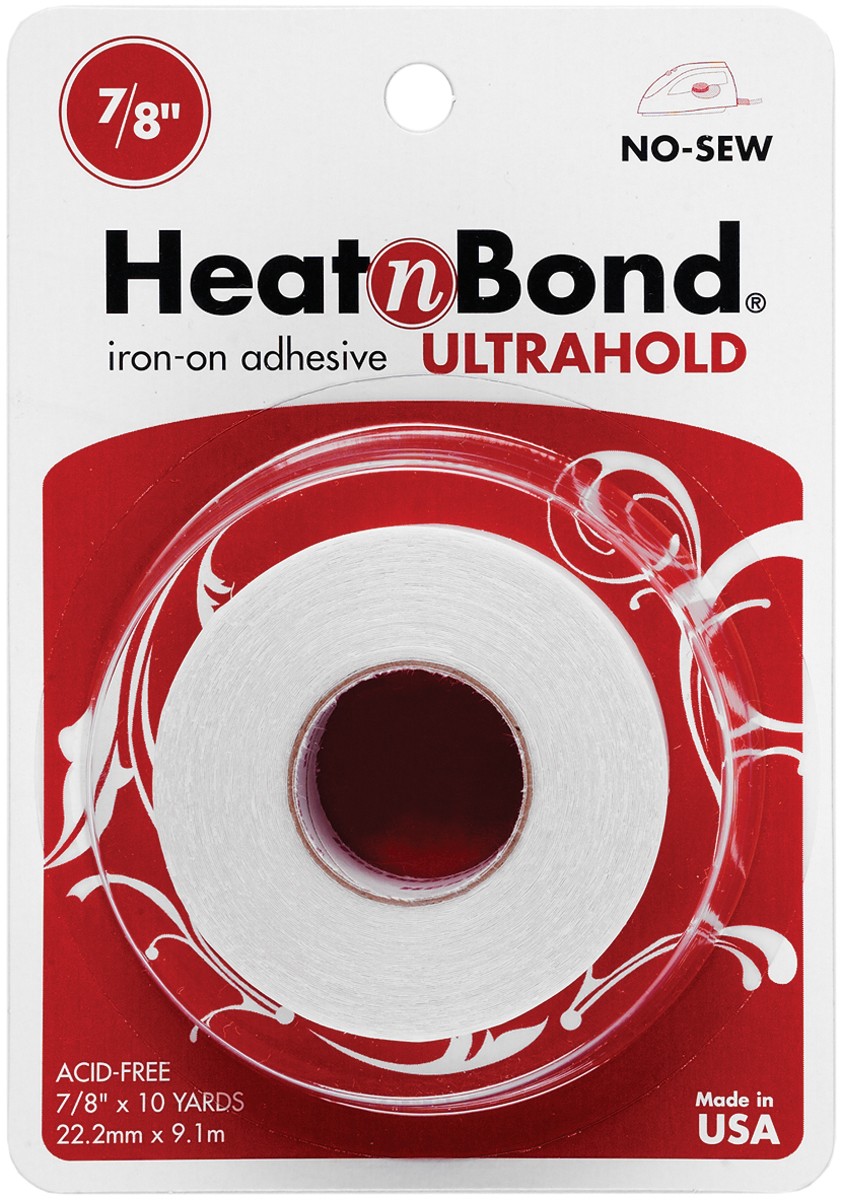 Thermoweb 3509-78 Heat'n Bond Ultra Hold Iron-On Adhesive-.875"X10yd (4Pk)