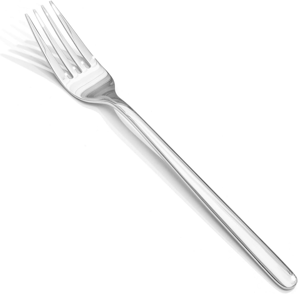 KINGSTONE Dinner Forks Set of 4, 8-Inch 18/10 Stainless Steel 4-Piece