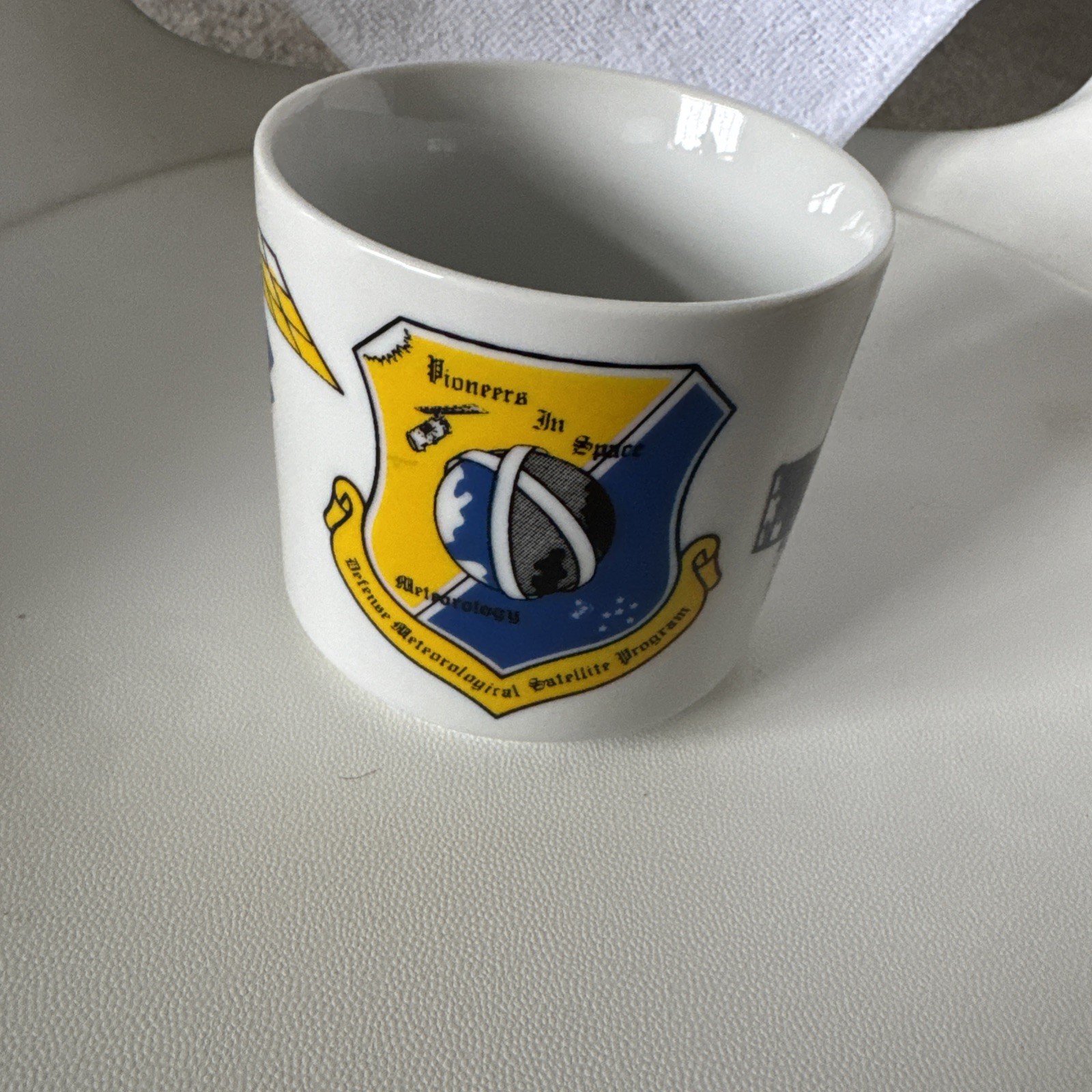 Rare Vintage Defense Meteorological Satellite Program (DMSP) Coffee Mug RCA