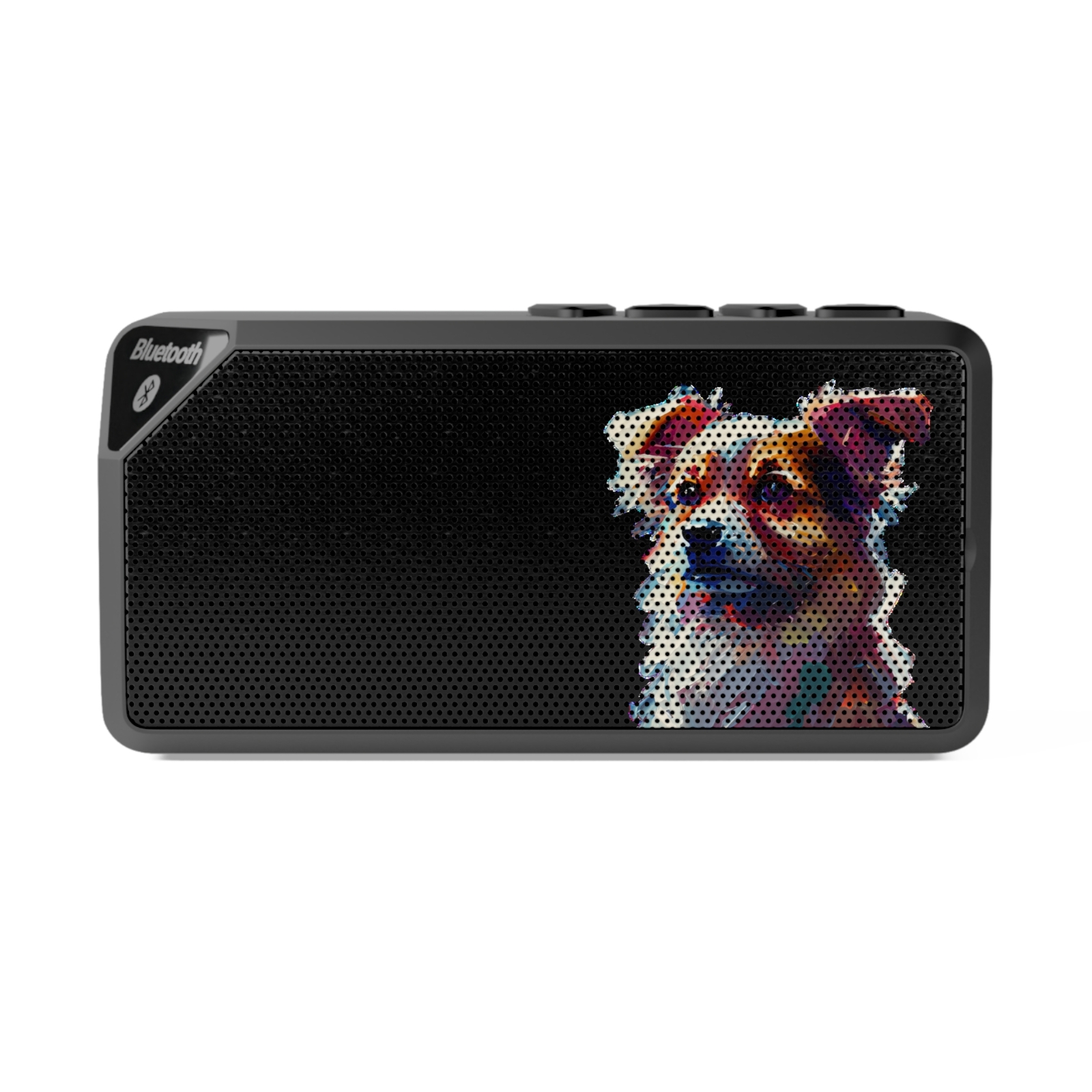 Jabba Bluetooth Speaker - Oil Painting Dog Print | Portable, High-Fidelity Sound