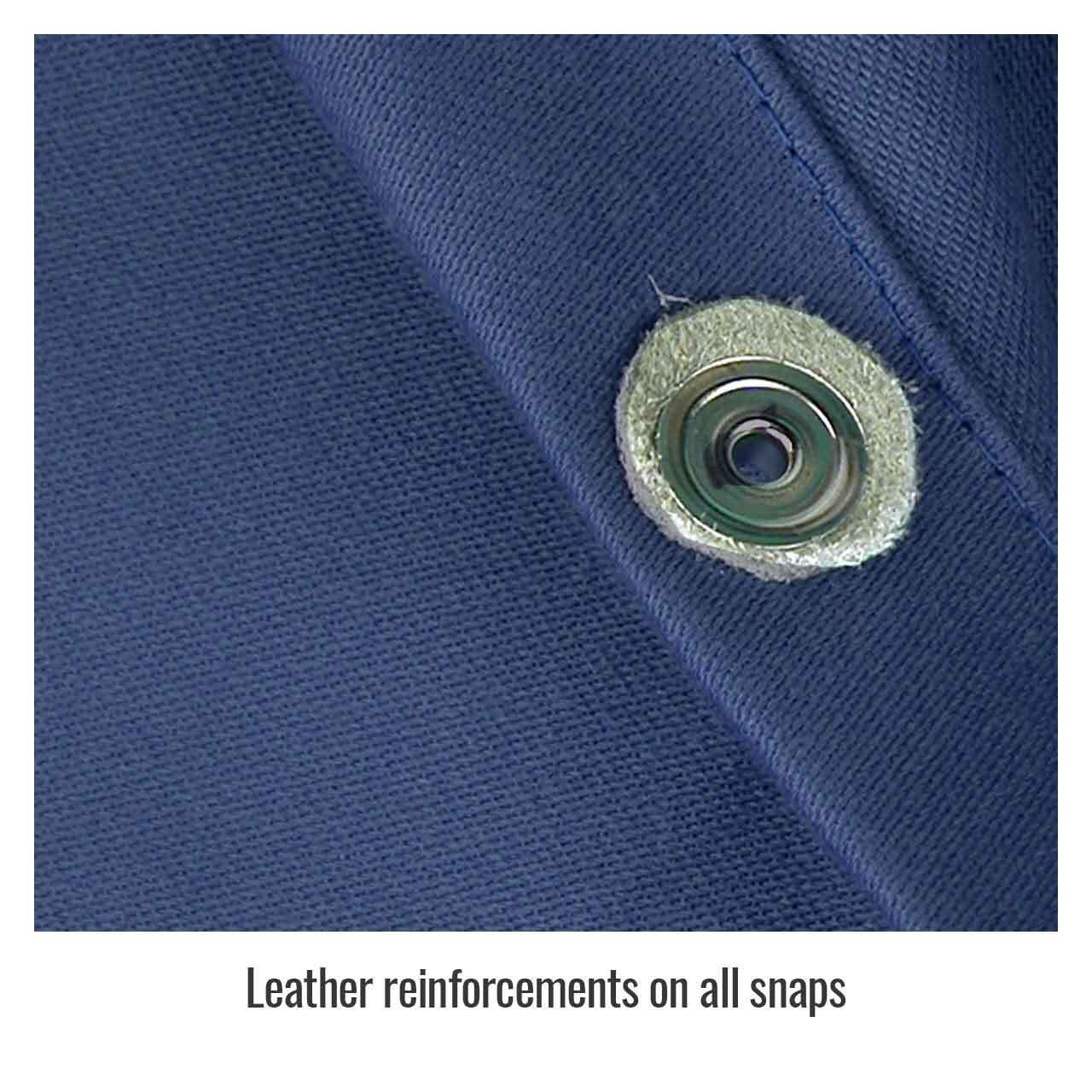 Black Stallion JF4520 Premium FR Lenzing Welding Jacket Navy Medium