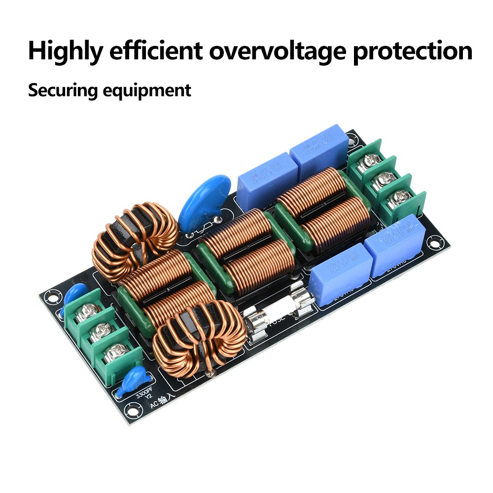 16A EMI Filter Four Level Audio AC220V Power Electromagnetic Interference Filter