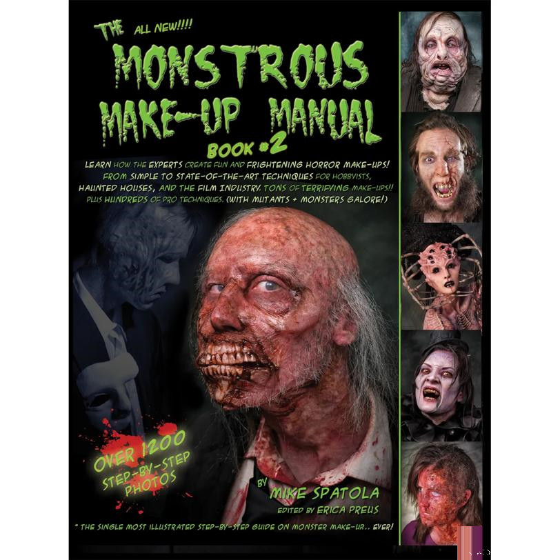 Monstrous Make Up Book - Morris Costumes