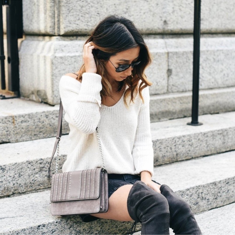 MICHAEL KORS Eyelet Brooklyn Grommet Crossbody